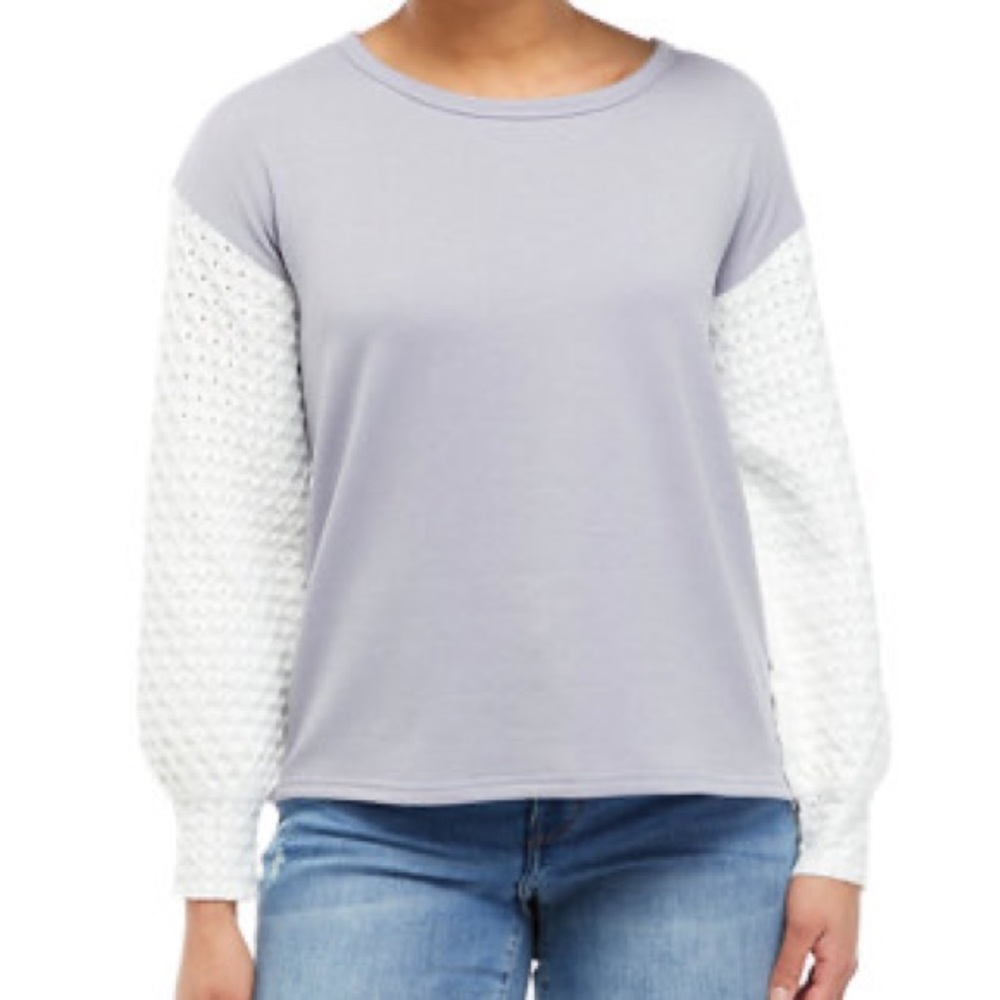 Cupio Women's Long Sleeve Crew Neck Fashion Sweater